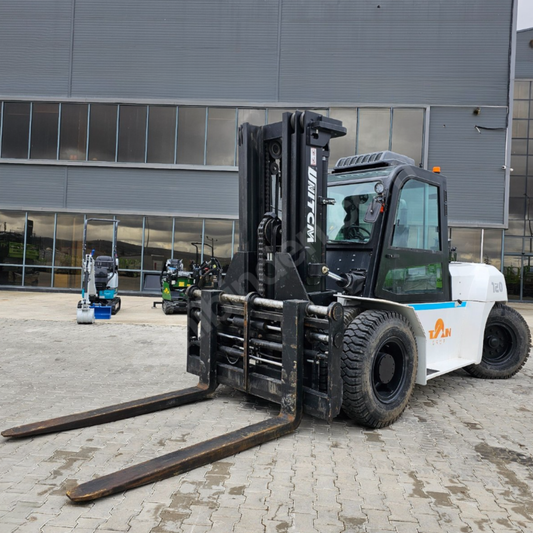 Diesel- och elgaffeltruckar för uthyrning, kapacitet 2–12 ton